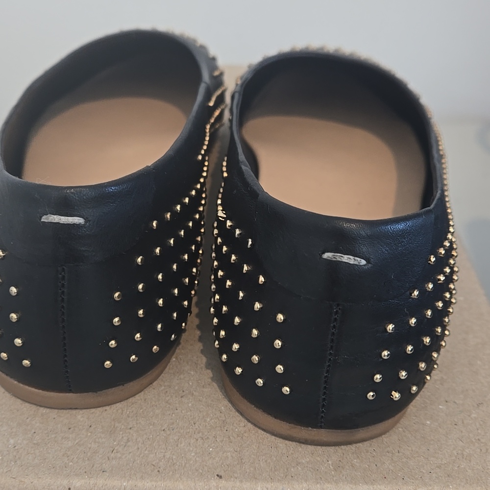 Beek Swiftlet Black Studded Flats 7.5 - Picture 3 of 7